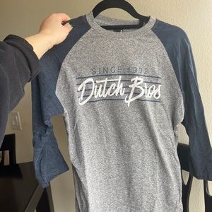Dutch Bros 3/4 sleeve shirt